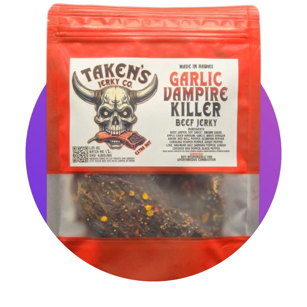 Garlic Vampire Killer — Taken's Jerky Co.